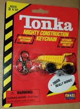 1998 Tonka Mighty Construction Dump Truck Detachable Keychain - NEW/ SEALED picture