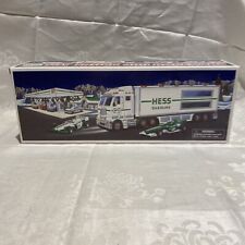2003 Hess Toy Truck and Racecars - New in Original Box - 2 Formula One Race Cars picture