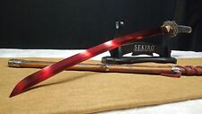 Sekiro: Shadows Die Twice Replica Red Blade Samurai Sword Katana picture