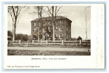 1904 The Old Academy Memorial Hall Deerfield Massachusetts MA Antique Postcard picture