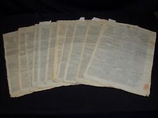 1794 THE SUN LONDON NEWSPAPERS LOT OF 20 - TRIAL OF JOHN THELWALL - NP 1426D picture