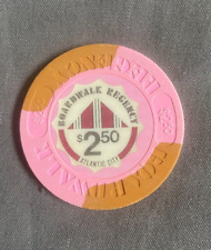 $2.50 Boardwalk Regency Atlantic City Casino Chip picture