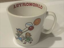  Astroworld vintage ceramic cup, ORIGINAL, great design, NEAR MINT, Houston, TX picture