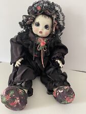 * Rare-1943 Hand painted Porcelain Doll 21'' Tall* Signed By Kat Sanders picture