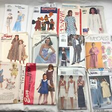 (Lot of 12) Vintage Simplificity McCall's Burda Easy  Sewing Patterns 70s 80s picture