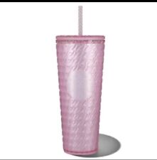 💗Starbucks Valentine's Day 2024 Chain Link Pink Cold Cup Vente Tumber NWT picture