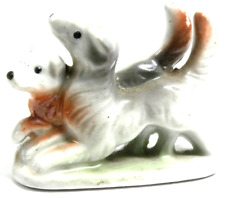 1930s Ceramic Dog Figurine 2.6