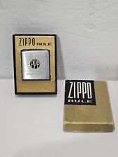 Vintage Zippo Rule Tape Measurer Poly Plastic Products Inc PPP Oakland NJ Box picture