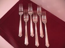 Set Of 6 Mikasa CLASSICO SATIN Stainless Steel Dinner Forks Gerald Patrick 8