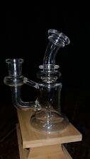 Heady American Made Sikaglassstudios Handmade Water Pipe Bubbler Glass Art picture