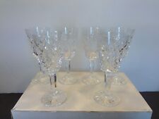 Set of 6 Waterford Crystal Shannon Jubilee 5 1/8