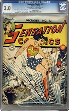 Sensation Comics #12 CGC 3.0 1942 0990634007 picture