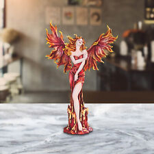 Gothic Fire Fairy Angel 14.25