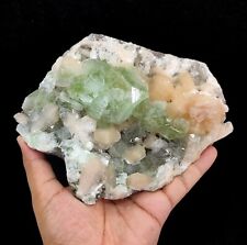 Amazing Green Apophyllite & Stilbite Rock, Mineral Specimen #785 picture