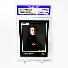 FRANZ LISZT Card 2023 GleeBeeCo Holo Figures Virtuoso Pianist #FRVR-L /49 Made picture