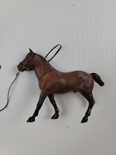 Vintage Antique Metal Heavy HORSE Pony Figure Figurine ( Missing Leg )  picture