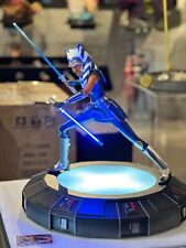 Xionart Star Wars Ahsoka statue 1/4 scale Light base with little damaged picture