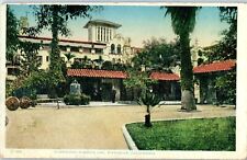 1930s Vintage Postcard Glenwood Mission Inn Riverside California Palms Grapevine picture