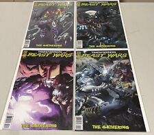 Transformers Beast Wars The Gathering (IDW 2007) #1A, 2B, 3A, 4A Complete Set picture