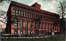 VINTAGE POSTCARD THE NEW YORK PRODUCE EXCHANGE BUILDING c. 1910 picture