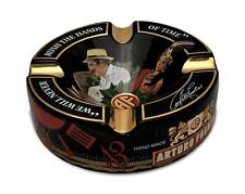 Limited Edition Large 8.75 Arturo Fuente Porcelain Cigar Ashtray Black picture