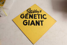 Vintage Steckley's Genetic Giant Corn Seed Advertising Sign picture
