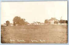 Cody Nebraska NE Postcard RPPC Photo Mets Ranch Houses Scene c1910's Antique picture