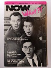 Now What? #2 - Now Comics Newsmagazine - HTF - Real Ghostbusters Photo Cover picture