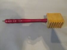 Vintage Wooden Meat Tenderizer picture