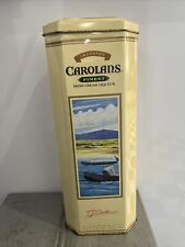 Carolans Finest Irish Cream Liqueur EMPTY Collectable Tin Container picture