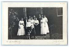 1915 Mom Dad Siblings Family Picture at Dunellen New Jersey NJ Unposted Photo picture