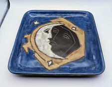 Designs by Mara Celestial Stoneware Plate; Made in Mexico ; 8.75 Inches  picture