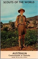 Vintage 1964 BOY SCOUTS OF THE WORLD / BSA Postcard 