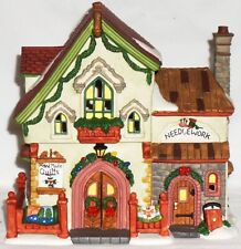 Patchworks Quilt Shoppe 2001 Santa's Workbench Lighted Porcelain O'Well    (S11) picture