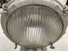 Vintage Crouse Hinds ADR 14 Spot Light - Firefighting Nautical Industrial Flood picture