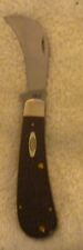 A+ Rare Unique Brown Case Knife Collectors Pruning Knife Same Day Shipping Nice picture