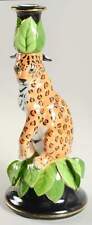 Lynn Chase Jaguar Jungle Figural Candlestick 5485733 picture