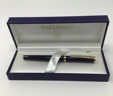 Waterman Preface Blue Gold Trim Rollerball Pen New Old Stock NOS  picture