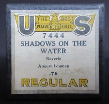 US Player 'Shadows on the Water' by August Loumey Player Piano Roll picture