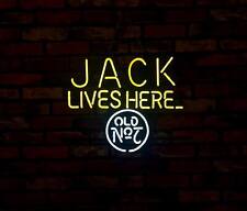 JA*K LIVES HERE 7 Neon Beer Sign Handcraft Shop Bar Restaurant Decor 18