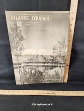 Rare 1948 Atlantic Courier By Greyhound Bus Line Charleston WV Complete No Label picture