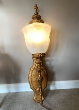 Antique vintage French Wall Sconce Light Large 42