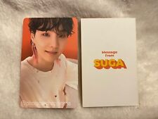 BTS SUGA Butter cream ver. Official Photo Card Set picture