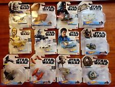 2017-19 Hot Wheels Star Wars  Starships Lot of 12 - New In The BOX US Seller picture