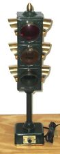 Vintage B&B Bar Open Closed Last Call Stop Light Counter Top Display Lamp picture