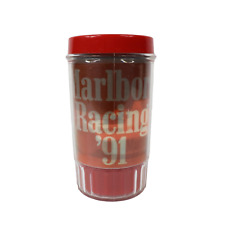 1991 Marlboro Cigarettes Hologram Indy Car Racing 91 Beer Mug Cup plastic picture