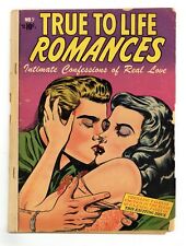 True to Life Romances #9 GD- 1.8 1950 picture
