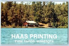 Park Rapids Minnesota Postcard Hass Printing Specialist Brochures Catalog 1960 picture