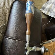 VINTAGE Pabst Blue Ribbon beer tap handle, Plus Fitting picture