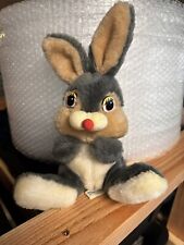 Walt Disney Plush Vintage Knickerbocker Bambi Thumper  Stuffed Bunny Rabbit 9